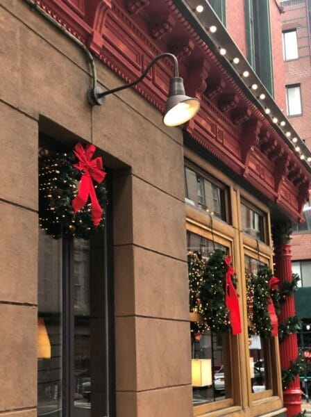 New York City Christmas windows