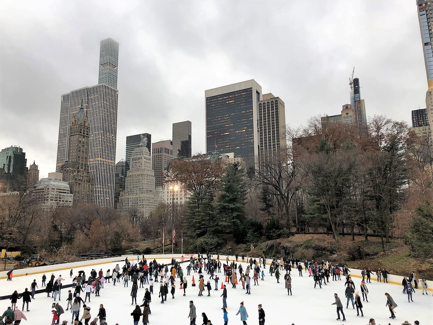 NYC Central Park at Christmas