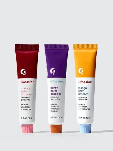 Glossier Lip Balm for traveling essentials for women
