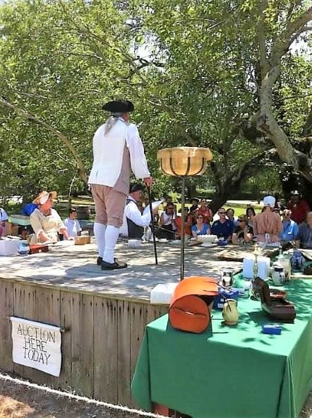Colonial Williamsburg with Kids Auction