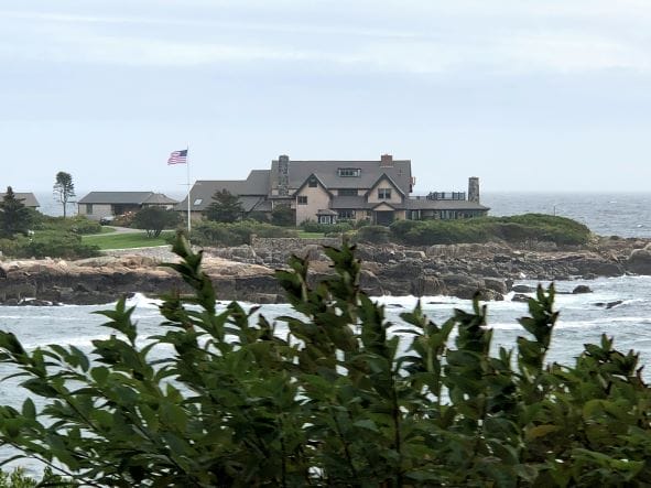 Coastal towns of Maine - Kennebunkport Bush Compound