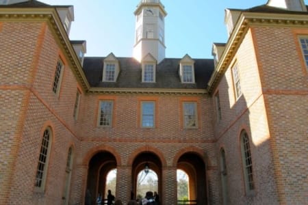 Colonial Williamsburg with kids Capitol building