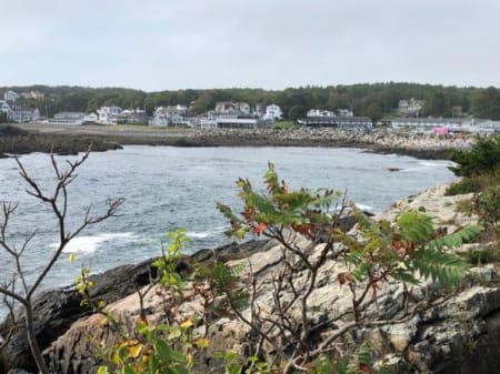 Ogunquit Maine during a New England fall road trip