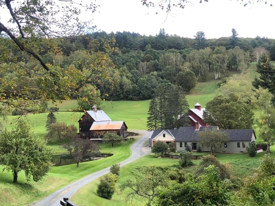 Sleepy Hollow Farm in Vermont, New England