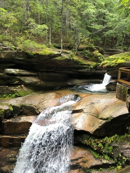 Kancamagus Highway waterfall