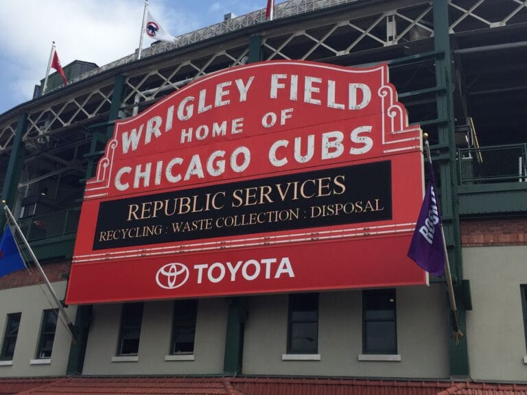 Wrigley Field in Chicago