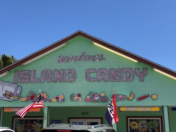 Port Aransas Island Candy Store