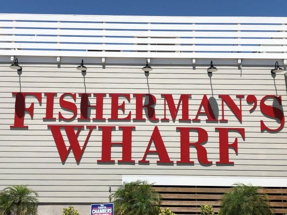Fisherman's Wharf sign