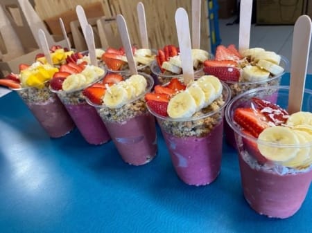 açaí cups
