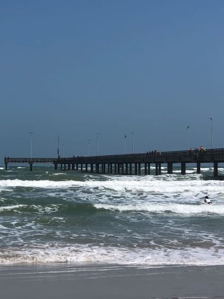 Surfing in Port Aransas