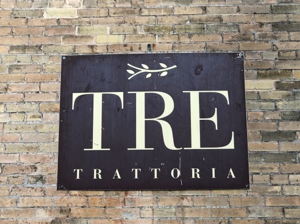 Tre Trattoria - best restaurants on the Riverwalk in San Antonio