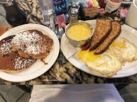 breakfast at Fleur de lis on Girls trip to New Orleans