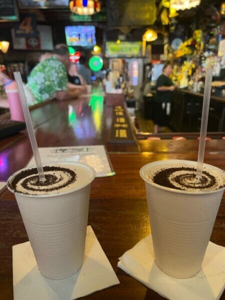 Frozen drinks on your girls trip to New Orleans