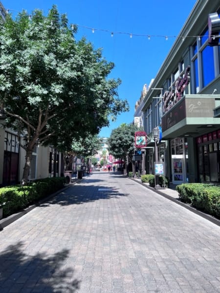 Linq promenade in Las Vegas