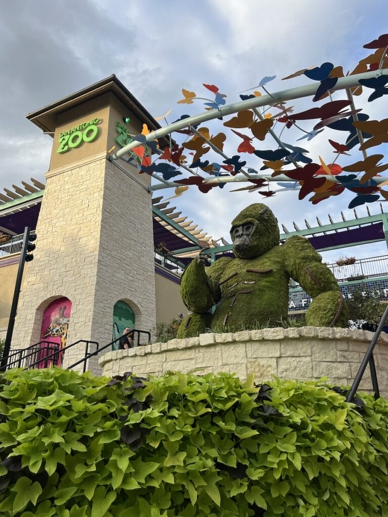 San Antonio Zoo entrance