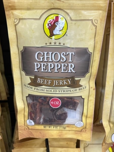 Best Buc-ee's snacks - ghost pepper jerky