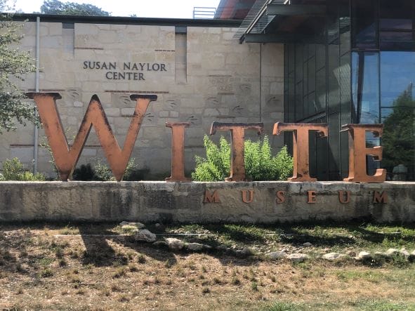 Witte museum front entrance