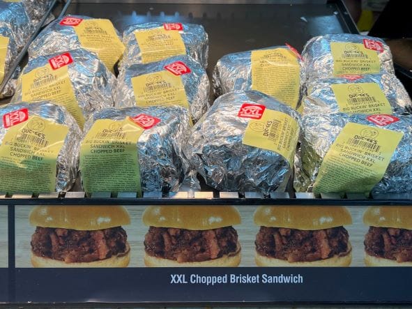 Buc-ee's bbq sandwiches - what to buy at Buc-ee's