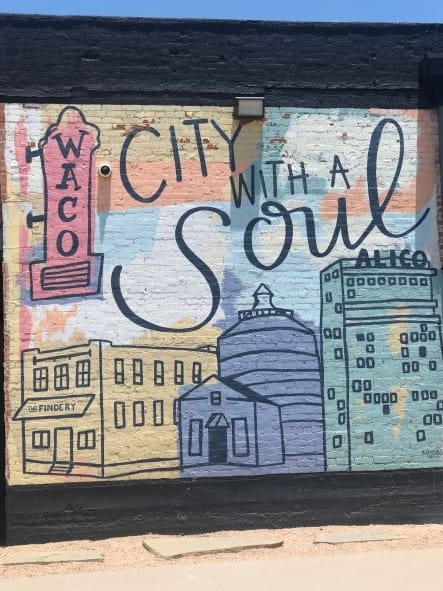 Waco mural: City with a Soul