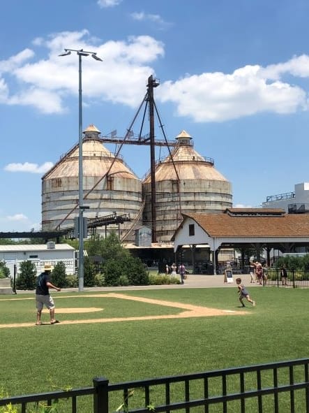 visiting Waco with kids at The Silos