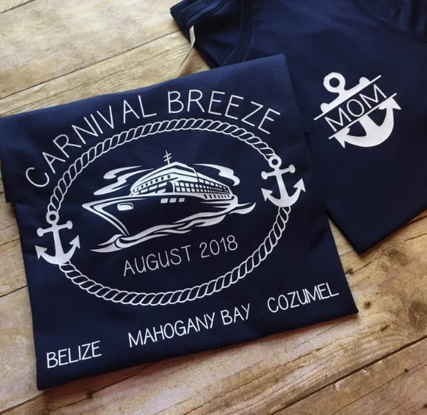 Custom cruise shirt