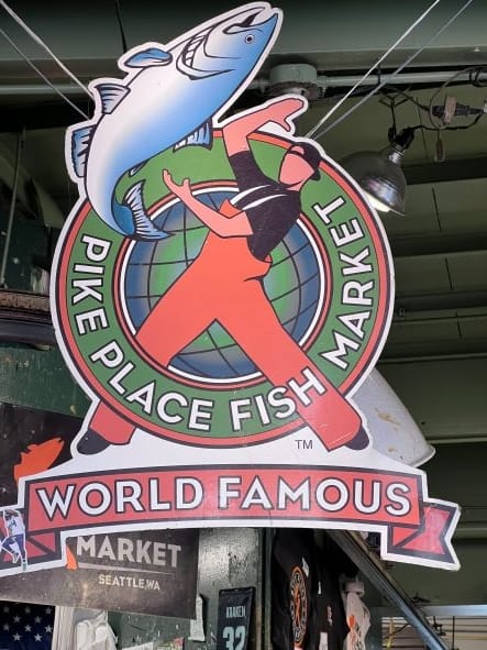 Pike Place fish thrower