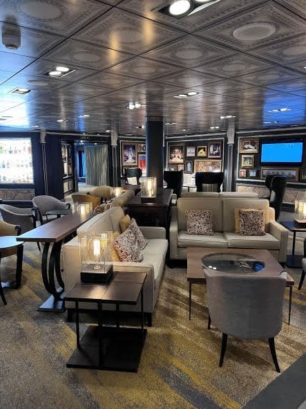 Holland America lounge area
