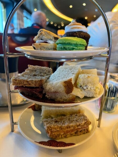 Alaska cruise tea time