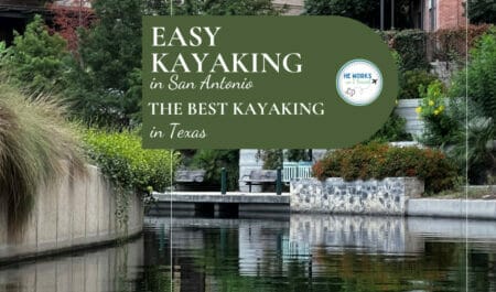 easy kayaking in San Antonio