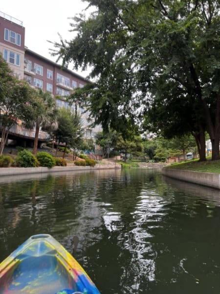 paddling trail for kayaking San Antonio Riverwalk
