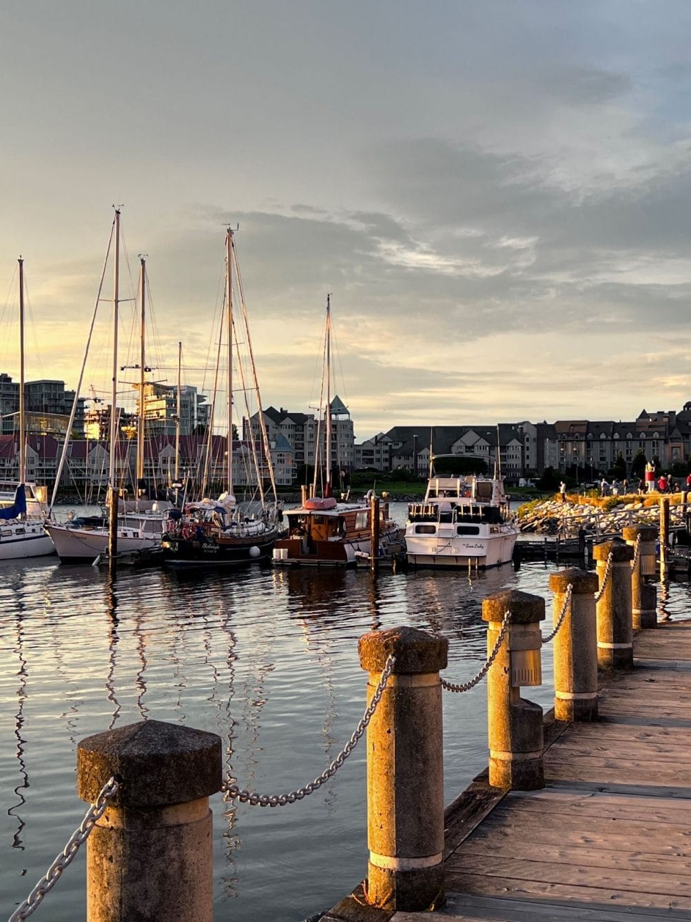 marina path in Victoria BC