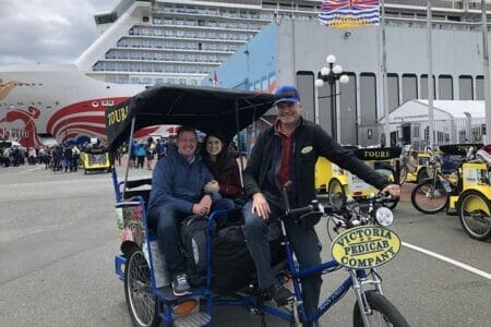 Victoria BC Pedicab tour