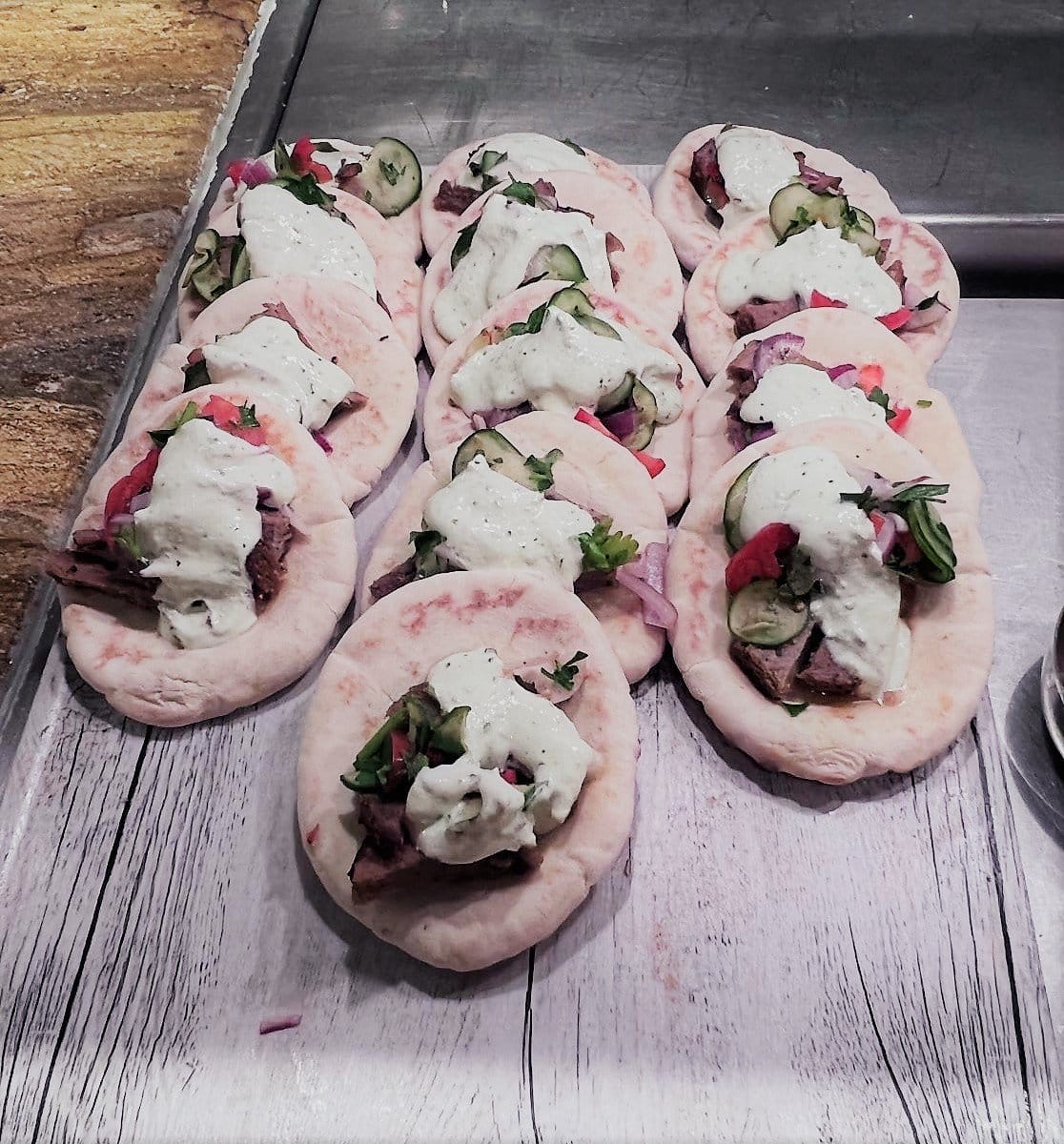 gyros at cosmopolitan buffet