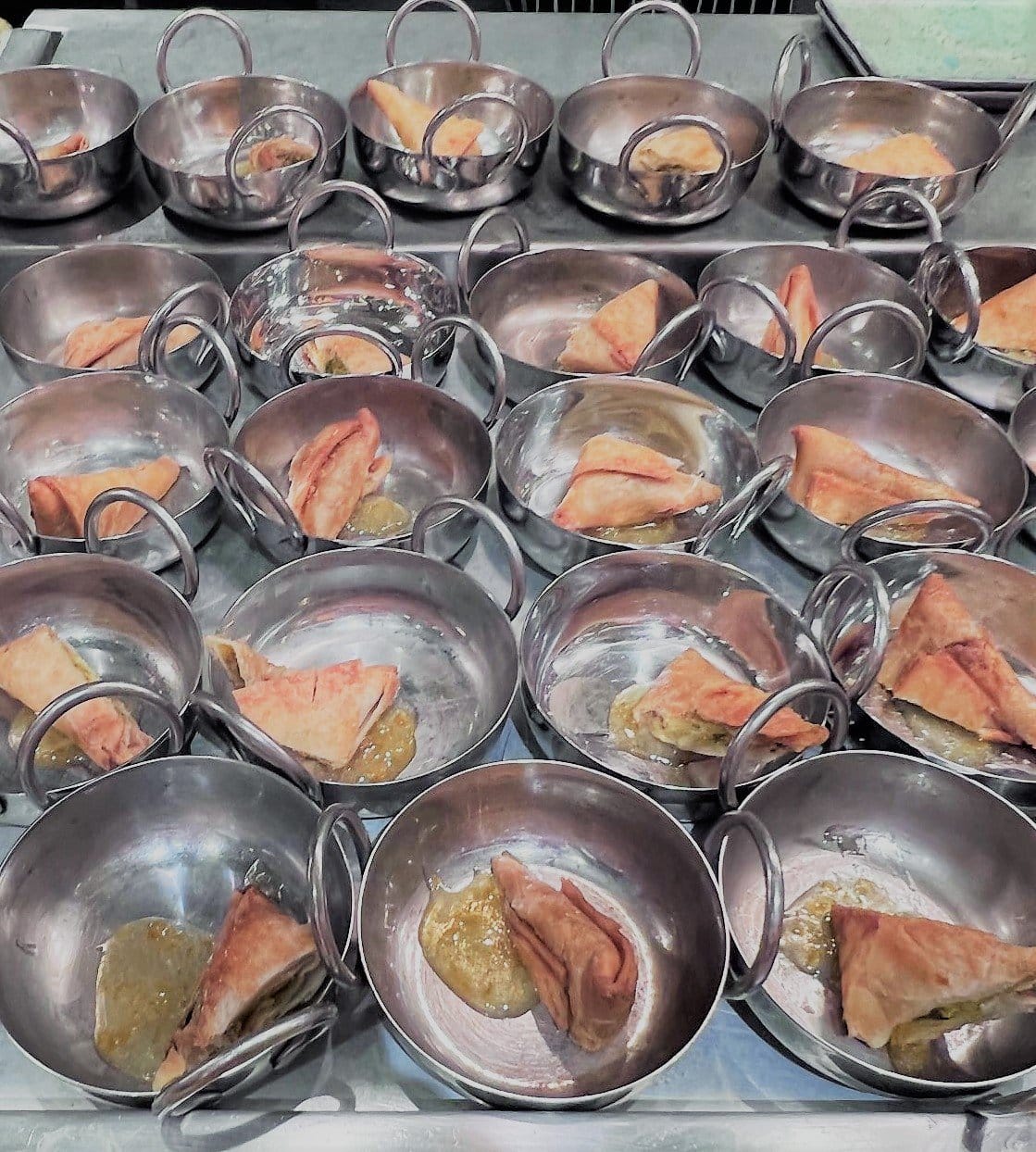 potstickers at cosmopolitan buffet