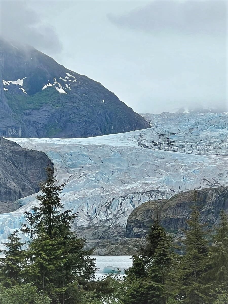 Mendenhall Glacier in Juneau