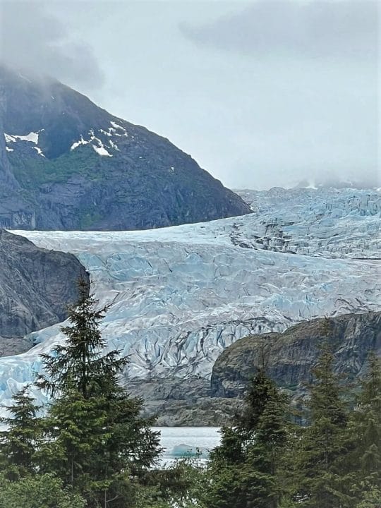 Mendenhall Glacier in Juneau
