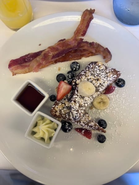 ms Westerdam breakfast menu