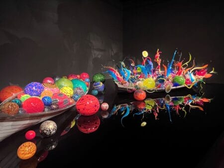 Float Boat at Chihuly Garden and Glass in Seattle