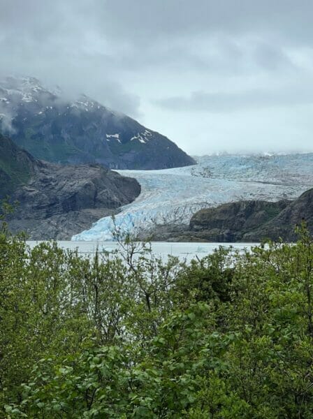 Mendenhall Glacier in Juneau, AK