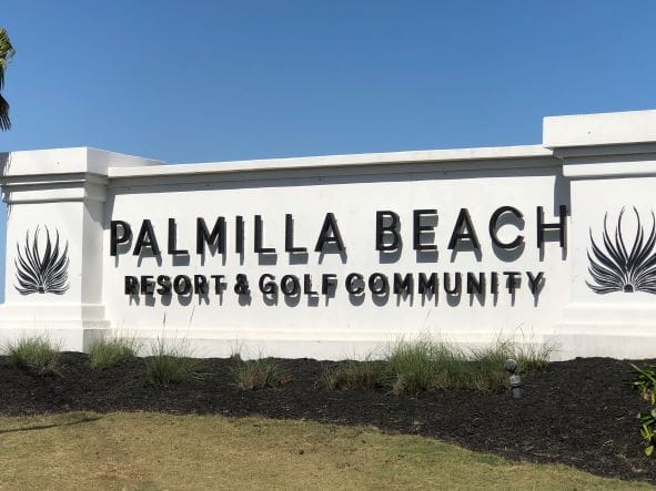 Palmilla Beach community sign