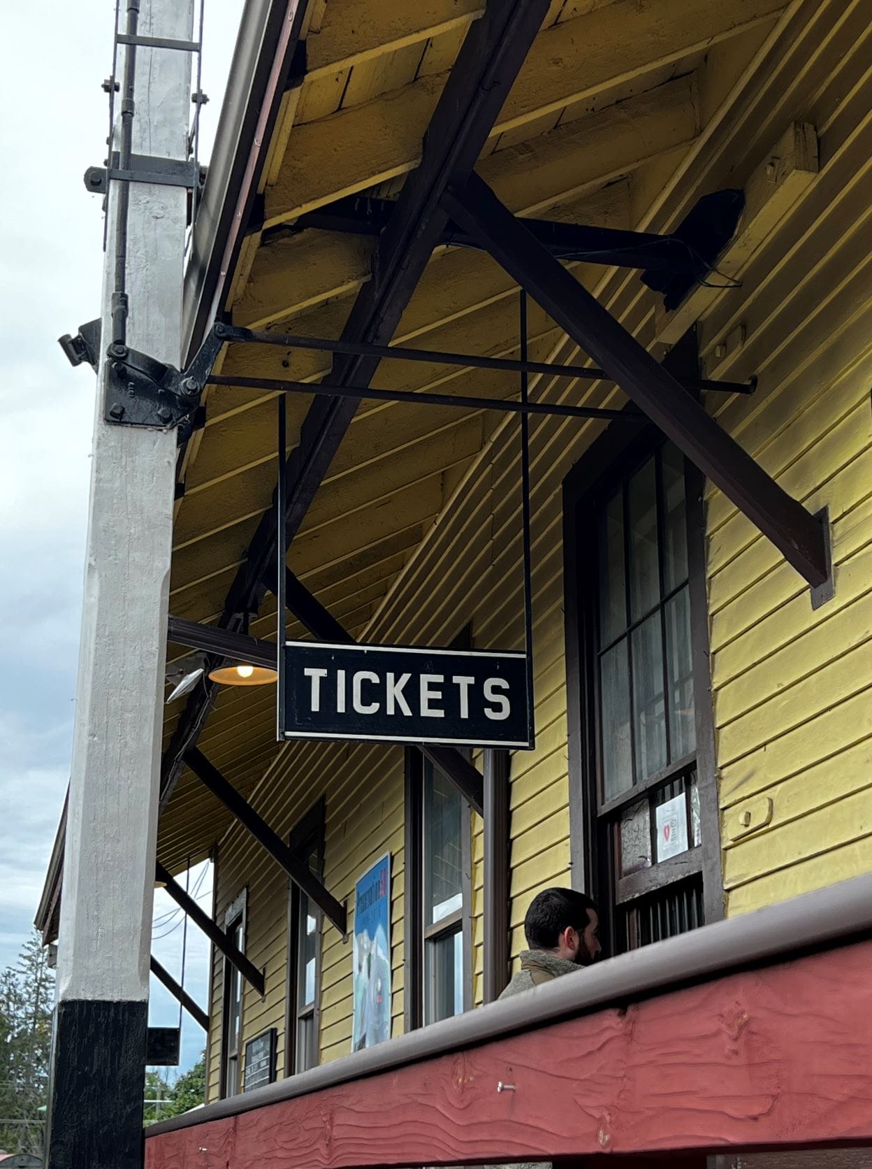 Train Ticket booth