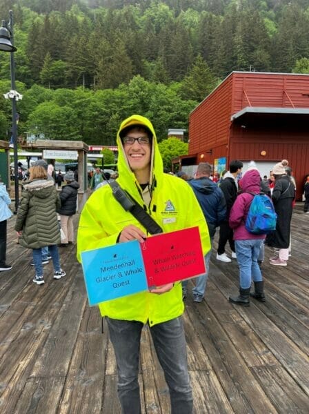 Tour guide in Juneau