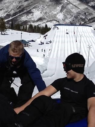 Tubing hill in Keystone