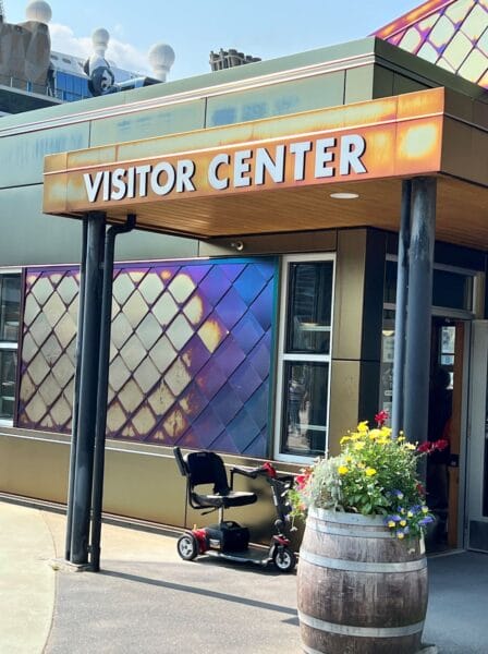 Visitor Center in Juneau Cruise Port