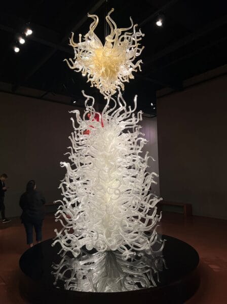 art display at Chihuly, Seattle