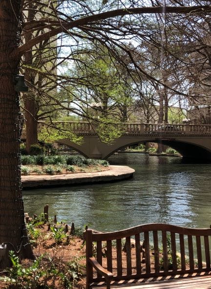 Riverwalk walkway