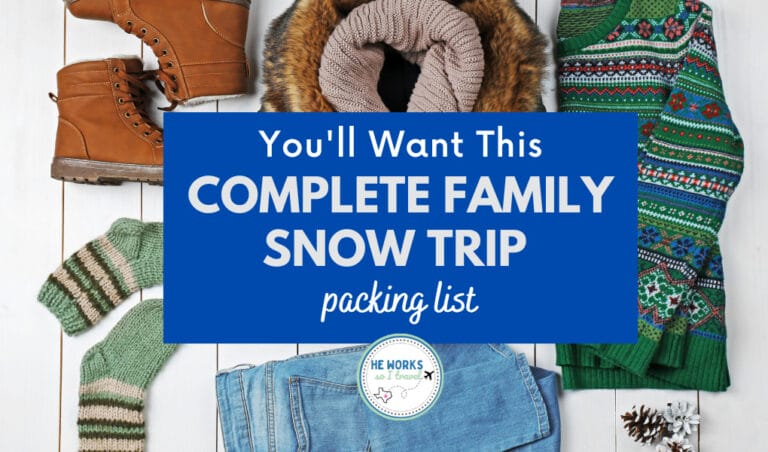 You’ll Want This Complete Family Snow Trip Packing List