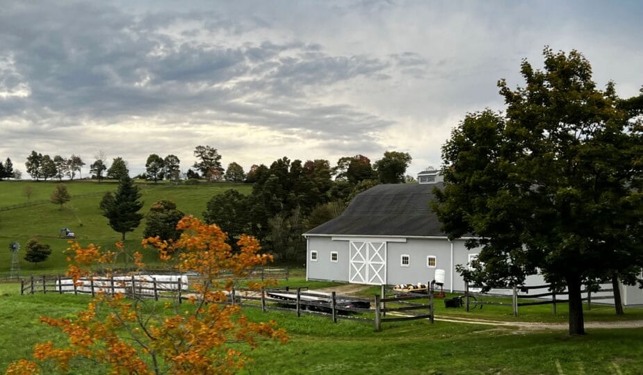 fall landscape in Connecticut