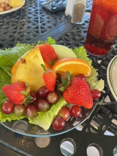San Antonio Guenther House fruit platter