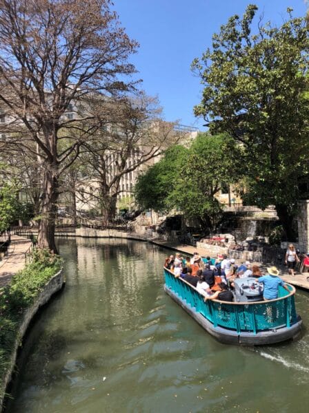 River barge on the San Antonio Riverwalk